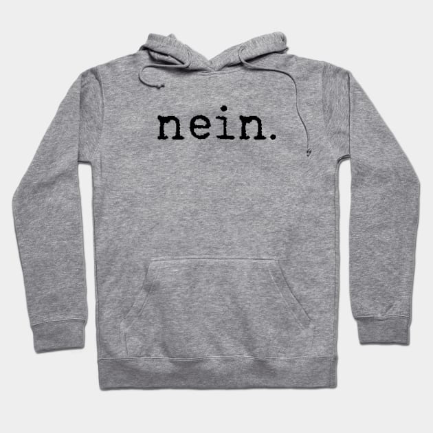 Nein Hoodie by LemonBox